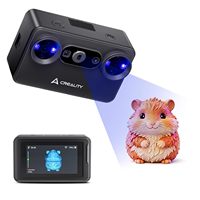 Escáner 3D Creality Pika, Láser Azul Portátil con IA y NIR, para Impresión 3D y Escaneo en Exteriores, Sin Marcadores para Cuerpo, Compatible con Win/Mac/Android/iOS