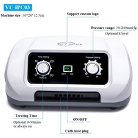 Appareil de thérapie par compression pneumatique intermittente à 6 chambres VU MDR CE pour massage des jambes, prévention de la TVP, réadaptation et récupération