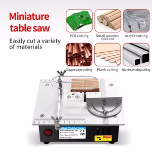 Scie de <span class=keywords><strong>table</strong></span> multifonctionnelle <span class=keywords><strong>Scies</strong></span> de bureau électriques Petit outil de coupe pour le bricolage 4 coupeurs machine <span class=keywords><strong>à</strong></span> bois - Product Image 6