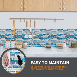 Bathroom <b>Kitchen</b> Stair Wall <b>Sticker</b> Peel and Stick Self-Adhesive DIY Wall <b>Sticker</b> for Home Decor 3d Wallpaper - Product Image 3