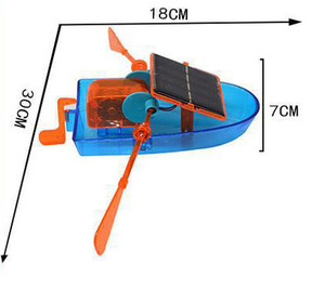 Kit Bateau à Rames Solaire Innovant : Activité d'Énergie Verte Durable, Apprentissage de la Physique <span class=keywords><strong>Montessori</strong></span>, Vaisseau Motorisé Robuste en Boîte - Product Image 4
