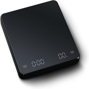 Novedades, Báscula Digital Inteligente Recargable Electrónica de 3 kg y 0,1 g, Báscula para Café con Temporizador - Product Image 1