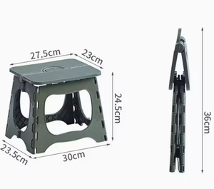 Wholesale RCVE Foldable <b>Table</b> Chair <b>Set</b> 1 + 2 <b>Stools</b>, Sturdy & Durable, for Outdoor Camping, Hiking, Fishing, <b>and</b> Indoor Use - Product Image 5