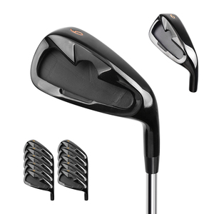 Di alta qualità all'ingrosso Logo personalizzato OEM nero ferri da uomo che colano mazze da Golf Set di ferro - Product Image 2