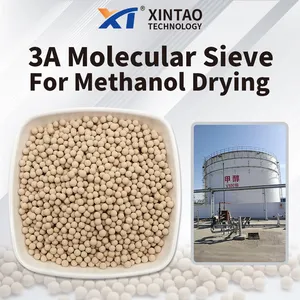 Xintao Hoge Kwaliteit Zeoliet 3A Moleculaire Zeef Lucht Droogmiddel Adsorbens Voor Air Vocht Verwijdering In Natuur Gas, Methaan Drogen