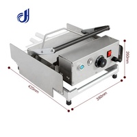 Grill rôtissoire automatique en fonte, acier inoxydable, traitement du Burger, Machine, meilleure vente