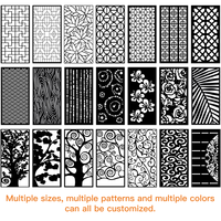 Clôture de jardin extérieure découpée au laser, écologique, en alliage d'aluminium thermolaqué, taille personnalisée, pour villa, vente en gros en Australie