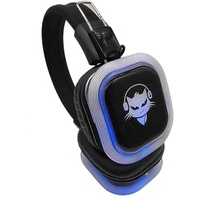 Nouveau casque disco silencieux F39 avec 3 canaux ou plus et casques à lumière LED pour les fêtes à une portée de 500m
