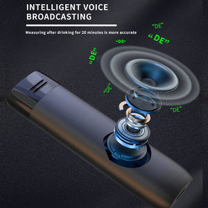 เครื่องวิเคราะห์ก๊าซแบบไม่สัมผัสเครื่องทดสอบแอลกอฮอล์ในลมหายใจแบบพกพาวัสดุโลหะผสมสังกะสีอัปเกรดใหม่ - Product Image 6