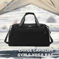 Sac de sport grande capacité personnalisé, nouvelle conception, résistant à l'eau, portable, en polyester, idéal pour le yoga et les voyages – Vente chaude