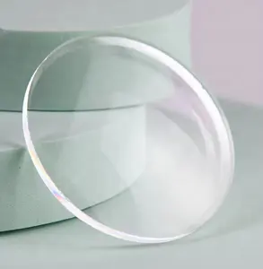 Vorrätig Danyang direkter werksverkauf 1.523 Mineralglaslinsen Einzelaussehen verschreibungspflichtige oftalmische Brillenlinsen
