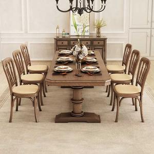 <span class=keywords><strong>Tavolo</strong></span> <span class=keywords><strong>da</strong></span> Pranzo Rettangolare in Legno Massello di Alta Gamma, Moderno per Cucina e Ristorante, per <span class=keywords><strong>4</strong></span> 6 8 10 Persone - Product Image 5