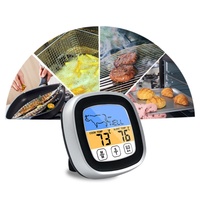 Termometer memasak daging, pengukur suhu makanan Digital akurat grosir