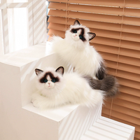 Réaliste Ragdoll Chat Animal En Peluche Chat Simulation Ragdoll Chat En Peluche Jouet Vraie Vie Poupée En Gros