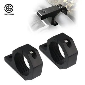 Off-Road ATV UTV SUV Motorcycle LED Light Bar Mounting Brackets For 1to 2 Inch Roll Bar Clamp Tube