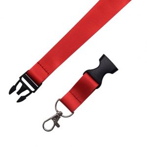 Correa de Cuello de Nailon de 2.5cm, Cordón Promocional con Llavero para Eventos y Marketing - Product Image 2