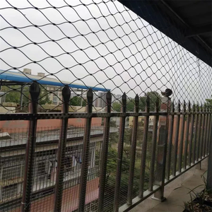 Filets de corde en acier inoxydable produits en usine pour l'escalade de la <span class=keywords><strong>volière</strong></span> Câble flexible de technique tissée simple utilisé dans les plantes d'<span class=keywords><strong>oiseaux</strong></span> - Product Image 4