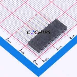 SSQ-108-03-L-S Pin Socket Through hole Component (THT),P=2.54mm Connector 2.54mm Through Hole Single Row 8P - Product Image 1