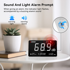 Sdway קבוע רמת רעש קבועה 2 עם אזעקה לשליטה בכיתה בית הספר - Product Image 5