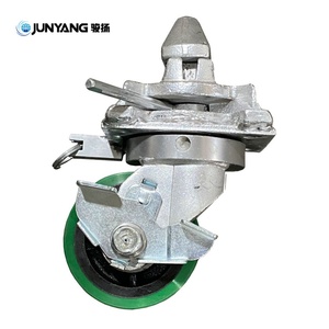 Roue pivotante pour conteneur maritime en acier ISO avec système de verrouillage par torsion – Produit d'usine le plus vendu – Pièces et accessoires pour conteneurs - Product Image 3