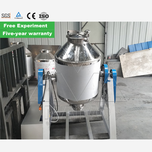 Licuadora de cosméticos sin peso de acero inoxidable agitador químico agitador planta mezcladora de doble cono - Product Image 2