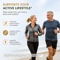 Complément Alimentaire Herbal OEM Calcitrin Gold pour l'Énergie, Glucosamine Chondroïtine Sulfate 500mg, Calcium Vitamine D60 en Poudre
