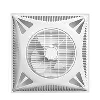 Ventilateur de plafond électrique 600x600mm 220V, moteur en cuivre, pales en plastique, télécommande, purification de l'air, garantie 5 ans