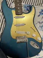 Protector de guitarra eléctrica ST, panel de una sola capa de aluminio completo, cubierta frontal protectora de metal antiarañazos, pieza de repuesto