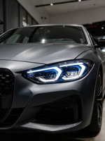 Ensemble de lentilles LED bicolores Golden Eye 12V 10000 Lumens 72W 8000K pour BMW Série 3 F30/F35/F31 2012-2019 – Kit de modernisation