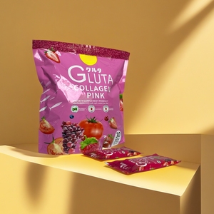 glutathione drip interval Skin Connect Gluta Glow Reduced L-Glutathione Hydrolyzed Marine Collagen 33  Capsules Supplements main image 0