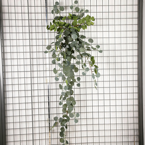 Plantas Artificiales Colgantes Resistentes a los Rayos UV, Decoración de <span class=keywords><strong>Interiores</strong></span> con Aspecto Realista, Paneles de Cerca Artificiales de Lujo <span class=keywords><strong>para</strong></span> Exteriores - Product Image 6