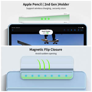 प्रो <span class=keywords><strong>13</strong></span> इंच एम 4 2024 के लिए अलग-अलग चुंबकीय टैबलेट केस कवर - Product Image 4