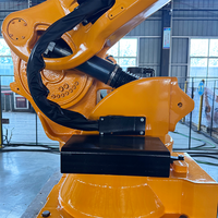 Lengan Robot 6 Sumbu Beban Berat 70kg Jangkauan 2100mm Mesin Palletizing Otomatis Industri