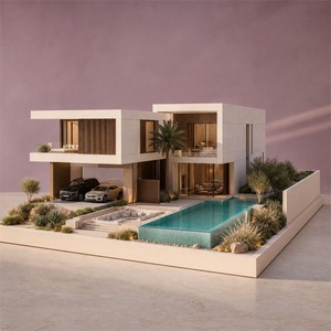 Maquette architecturale 3D personnalisée <span class=keywords><strong>de</strong></span> campus universitaire pour la planification urbaine, les investissements et <span class=keywords><strong>l</strong></span>'affichage en exposition des villes éducatives du Moyen-Orient - Product Image 3