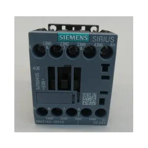 Siemens Relay Contactor Relay, 4 NO, 24 V DC, Ukuran S00, Terminal Sekrup