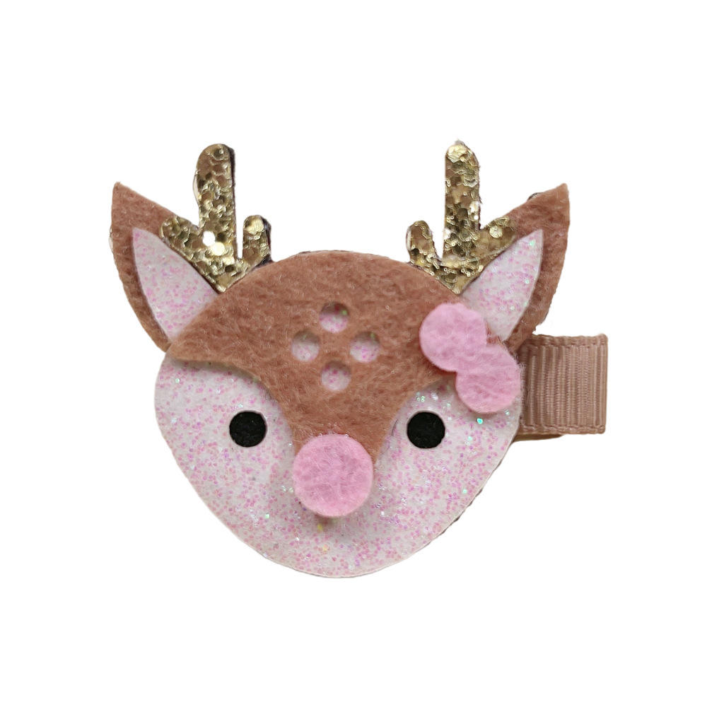 กิ๊บกวางเล็กๆสีชมพู Mc2080สำหรับเทศกาลคริสต์มาส