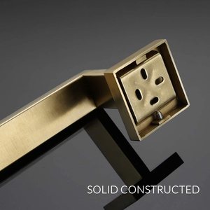 <span class=keywords><strong>Toallero</strong></span> de Pared Moderno para Baño, de <span class=keywords><strong>Acero</strong></span> <span class=keywords><strong>Inoxidable</strong></span>, Acabado Dorado Cepillado, para Hotel - Product Image 4