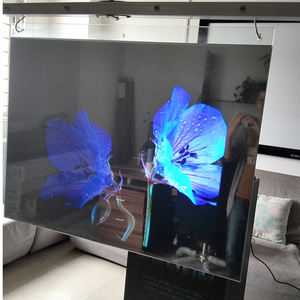 Trong suốt phía sau màn hình chiếu phim 3D Holographic cửa sổ cửa hàng hiển thị rõ ràng màn hình chiếu/phim rõ ràng - Product Image 5