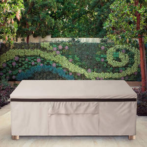 Housse de meubles imperméable et anti-poussière en tissu Oxford 600D, housse de canapé et de banc de patio pour utilisation en jardin, pour chaise et table - Product Image 3