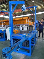 Machine à tréfiler le fil métallique Jiruixiang avec moteur et roulement, haute précision, type humide, fonctionnement facile, 22KW 380V