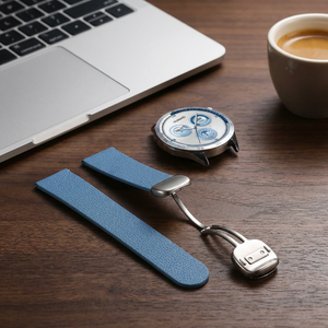 Correa de Reloj Magnética de Silicona de 20mm 22mm con Textura de Litchi y Hebilla Plegable para Relojes Inteligentes Huawei GT4 GT5 Samsung Galaxy - Product Image 2