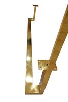 Nouveaux supports de meubles de jambe en métal de canapé d'artisanat de fer doré résistants d'usine pour le cadre de fer haut de gamme de chambre à coucher ou de cuisine