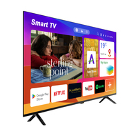 Téléviseur Hitv 43 pouces Android 14 15 16 Smart TV 43 50 55 60 65 pouces Téléviseur 4K LED