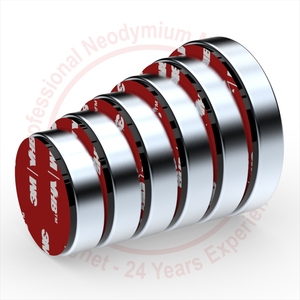 Nam châm công nghiệp cộng hưởng vàng chủ Huang Alice với VHB dính kẽm Electroplated Neodymium Composite - Product Image 2