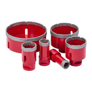 Meilleur Kit de Scies Cloches Diamantées M14 Brasées Sous Vide pour Carrelage, Céramique et Porcelaine pour une Coupe Efficace - Product Image 3