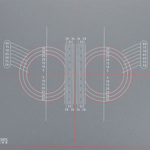 แผ่นรองโต๊ะทำงานสำหรับงานประกอบแว่นตาชนิดอื่นๆ  แผ่นพีวีซีกันน้ำสำหรับทำเครื่องหมาย สำหรับชิ้นส่วนแว่นตาและแว่นกันแดด - Product Image 1