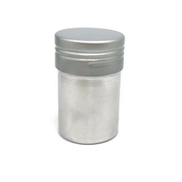 Bouteille de tube push up en métal 100% recyclé 45g
