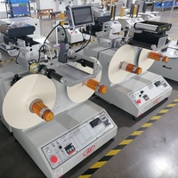 Rebobineuse automatique Lingtie pour rubans TTO, machine d'impression et de laminage, nouvelle rebobineuse d'étiquettes d'emballage à tension contrôlée de précision