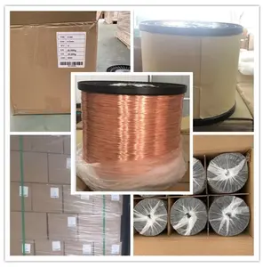Fabricant de fil d'aluminium plaqué cuivre CCAM fil d'acier plaqué cuivre CCS 0.12mm 0.15mm 0.21mm 0.24mm 0.23mm 0.25mm 0.5mm 0.34mm