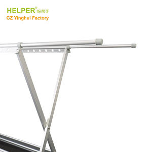 Stendibiancheria Pieghevole in Metallo e Alluminio a Doppio Livello a X, Regolabile, Personalizzabile, per Bagno e Balcone - Offerta Speciale - Product Image 6